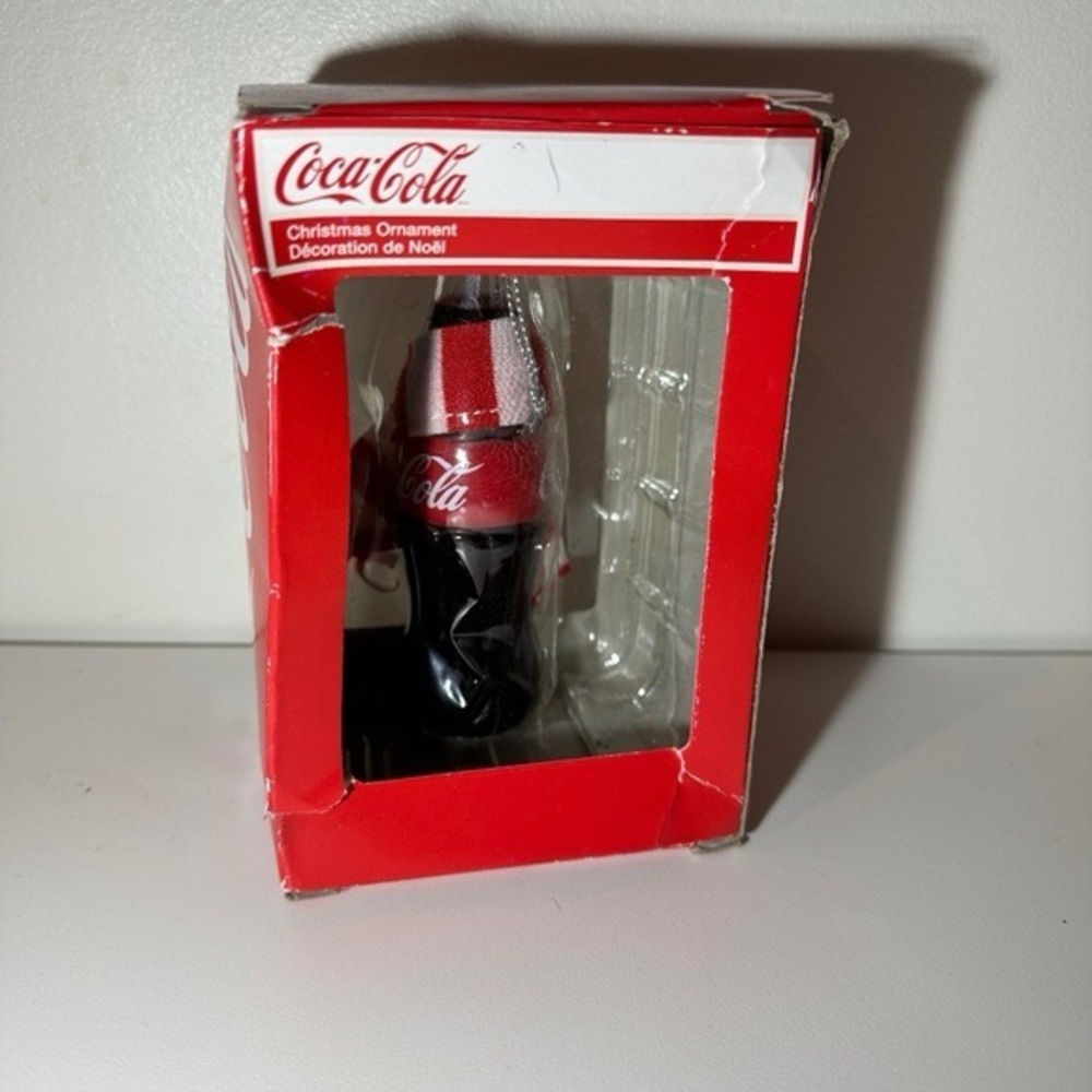 Coca Cola Ornament - Damaged Box